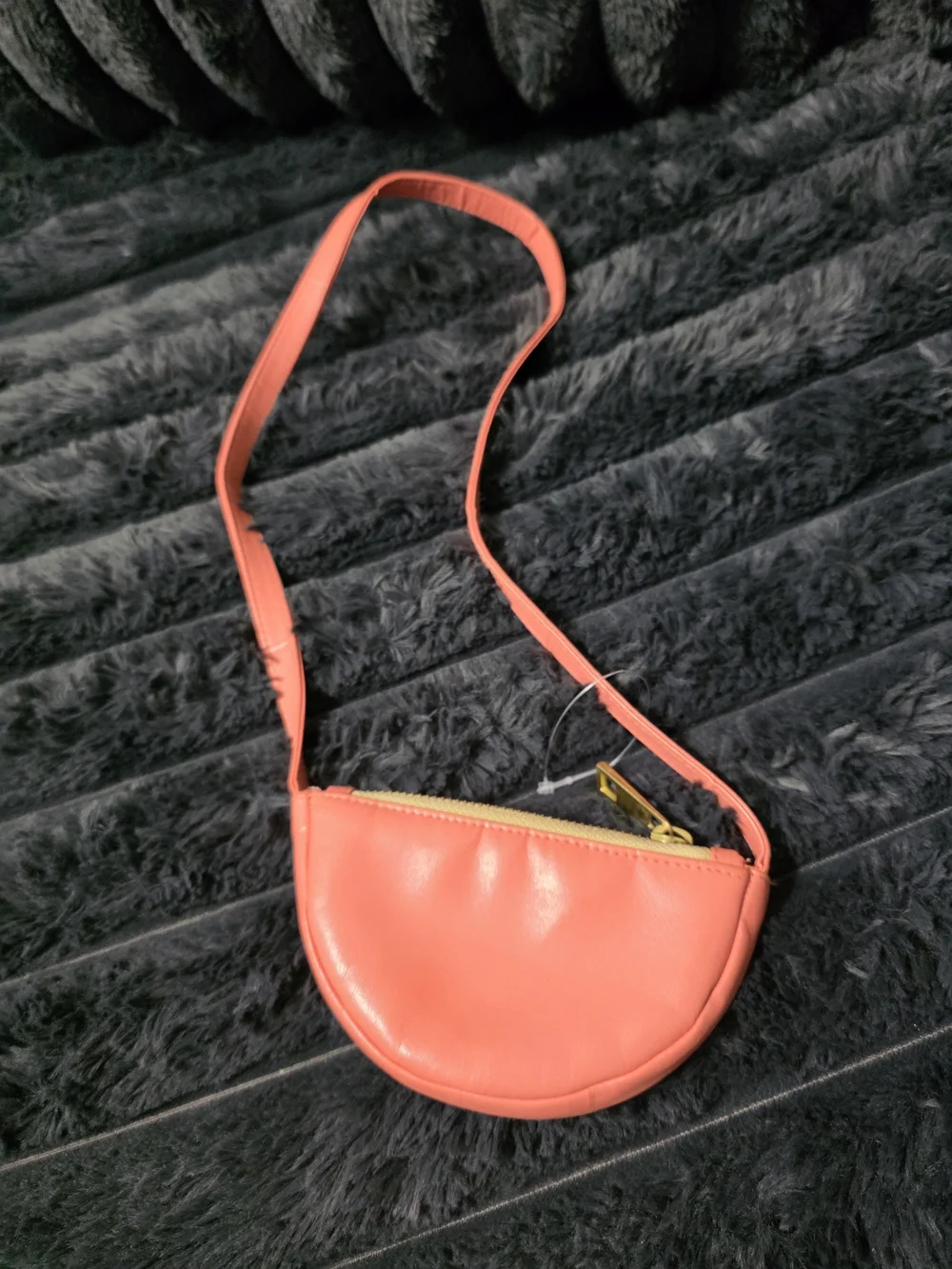 Anthropologie Coral & Cream Citrus Crossbody Kids Bag
